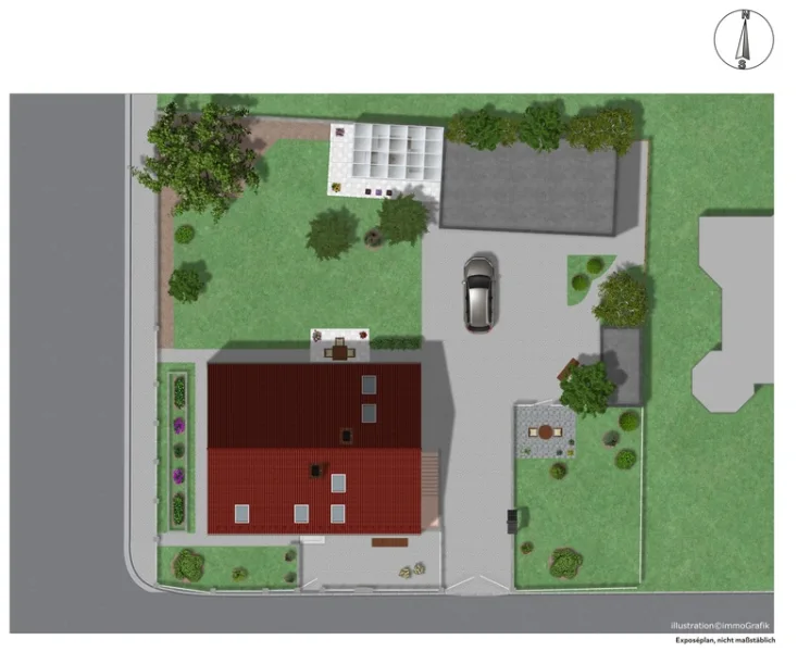 schematischer Lageplan