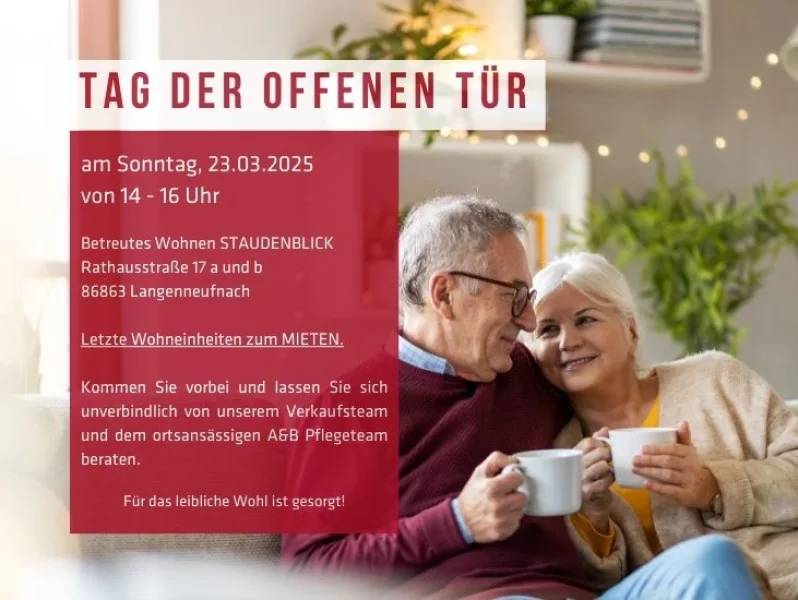 Tag der offenen Tür - Wohnung kaufen in Pürgen - Platz zum Wachsen: Investieren Sie in eine möblierte 2-Zimmer-Wohnung und in Ihr persönliches Glück!