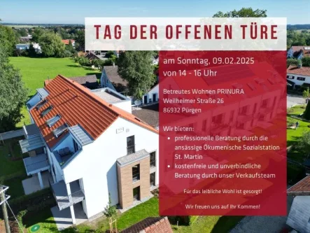 Tag der offenen Türe - Wohnung kaufen in Pürgen - Ein Platz zum Wachsen – Investieren Sie in Ihr persönliches Glück!