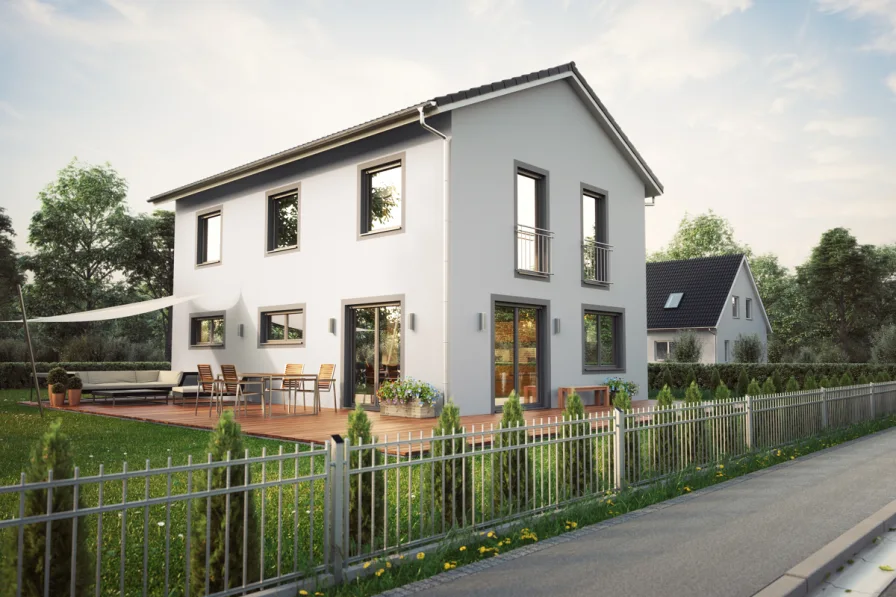 Beispiel Einfamilienhaus - Haus kaufen in Augsburg / Hochzoll - Sparen Sie bei Ihrer Finanizierung & sichern Sie sich Ihr neues Zuhause auf einem Erbbaugrundstück!