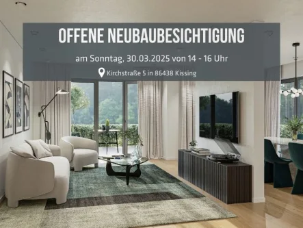 Offene Neubaubesichtigung - Haus kaufen in Augsburg / Hochzoll - Neues Zuhause gesucht? Doppelhaushälfte auf Erbbaugrundstück mit 5-Zimmern - Kurz vor Baustart!