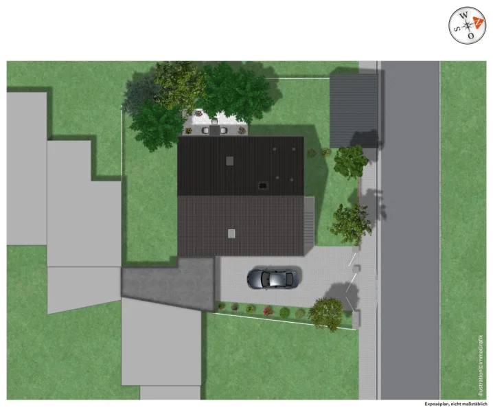 schematischer Lageplan