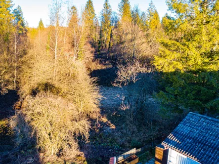 Idyllisches Baugrundstück - Grundstück kaufen in Wolfratshausen - WOLFRATSHAUSEN: GROSSES BAUGRUNDSTÜCK AM NATURSCHUTZGEBIET - GEGEN GEBOT
