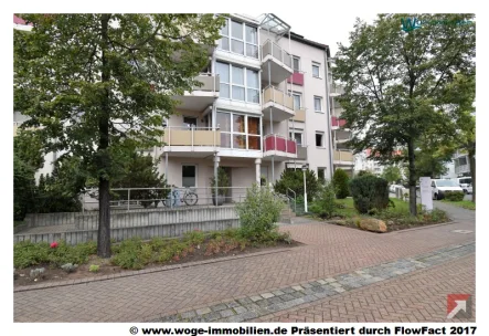 Frontansicht - Wohnung mieten in Nürnberg - betreutes Wohnen Tafelhain: großzügige 1-Zi-Whg mit Balkon