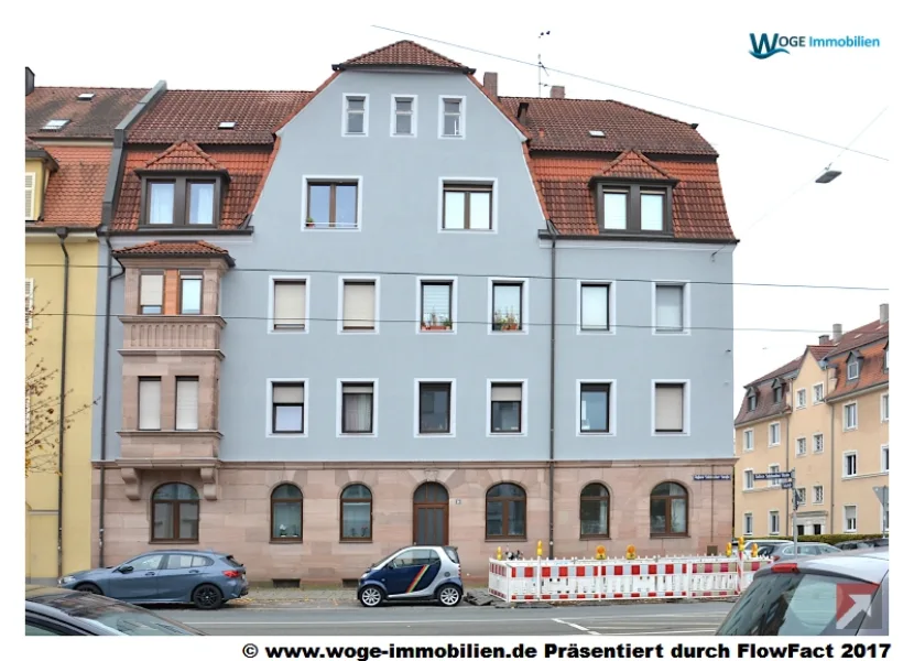 Ansicht - Wohnung kaufen in Nürnberg - freie 4-Zi-Whg im 1.OG mit Balkon, ohne Käuferprovision