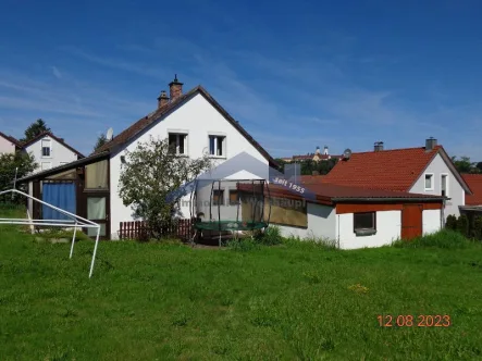 Hausansicht - Haus kaufen in Vilshofen - Vilshofen an der Donau schönes 1-Fam. Haus mit Garage und Loggia