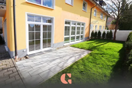 Gartenwohnung - Wohnung mieten in München - Lichtdurchflutete Gartenwohnung mit 165 m² Nutzfläche