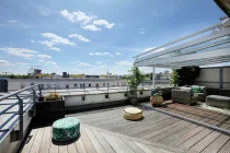 Ca. 75 m² Dachterrasse