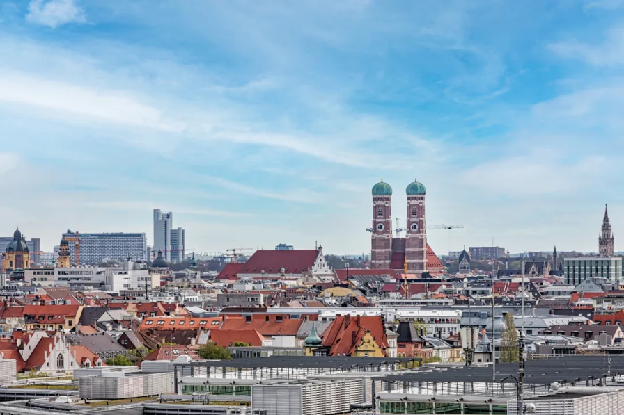 Herrlicher Ausblick auf die Frauenkirche