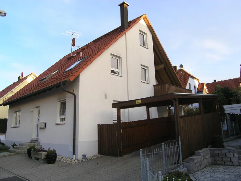Ansicht Süd-West - Wohnung mieten in Igensdorf - 4-Zimmer-Studio-Wohnung mit Süd-West-Balkon