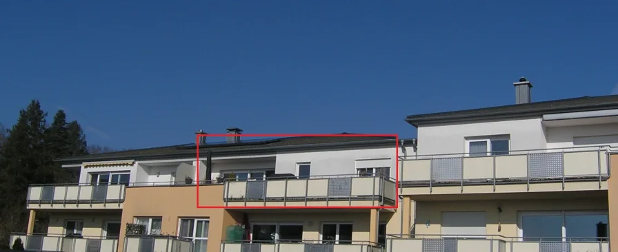 Ansicht Süd - Wohnung mieten in Lauf a d Pegnitz - Exklusive 4-Zimmer-Penthouse-Wohnung 