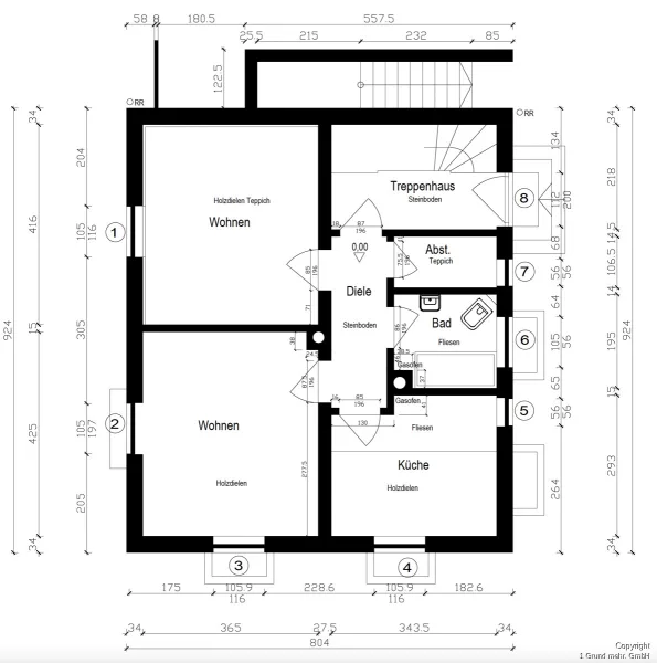 Grundriss EG/OG