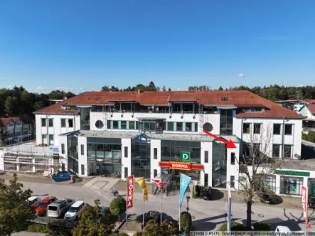 Außenansicht - Büro/Praxis mieten in Penzberg - Moderne, zentral gelegene Bürofläche in Penzberg