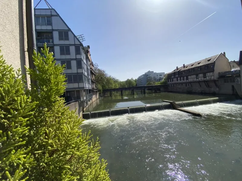 Ausblick vom Balkon