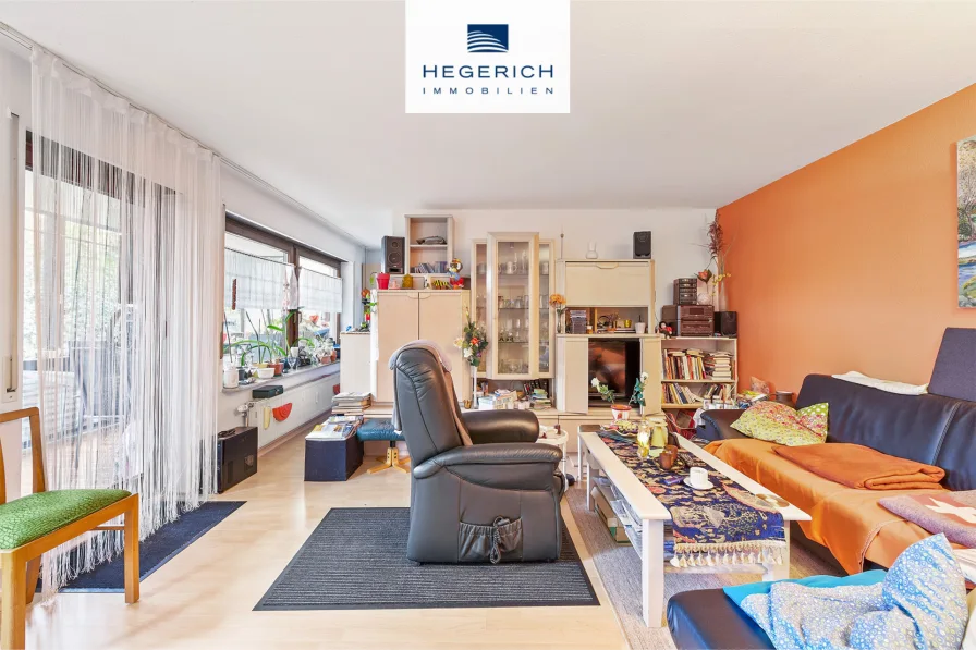 Wohnzimmer - Wohnung kaufen in Leonberg-Gebersheim - Gepflegte 3-Zimmerwohnung in Leonberg-Gebersheim