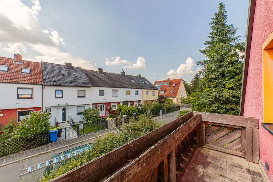 Balkon am Schlafzimmer