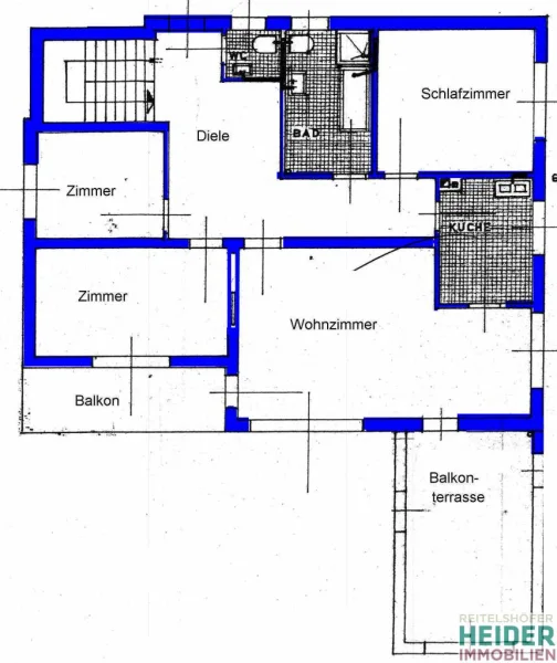 1708 Grundriss