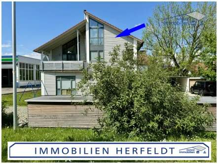 Stilvolles Anwesen - Wohnung kaufen in Landsberg am Lech - Große Maisonette-Designerwohnung über zwei Ebenen für sehr günstigen m²-Preis von nur 2.640,- €!