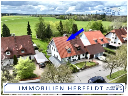 Traumhafte Wohnlage - Haus mieten in Landsberg am Lech - Traumhafte Doppelhaushälfte mit sehr großem Garten direkt am Ortsrand in Bestlage von Landsberg