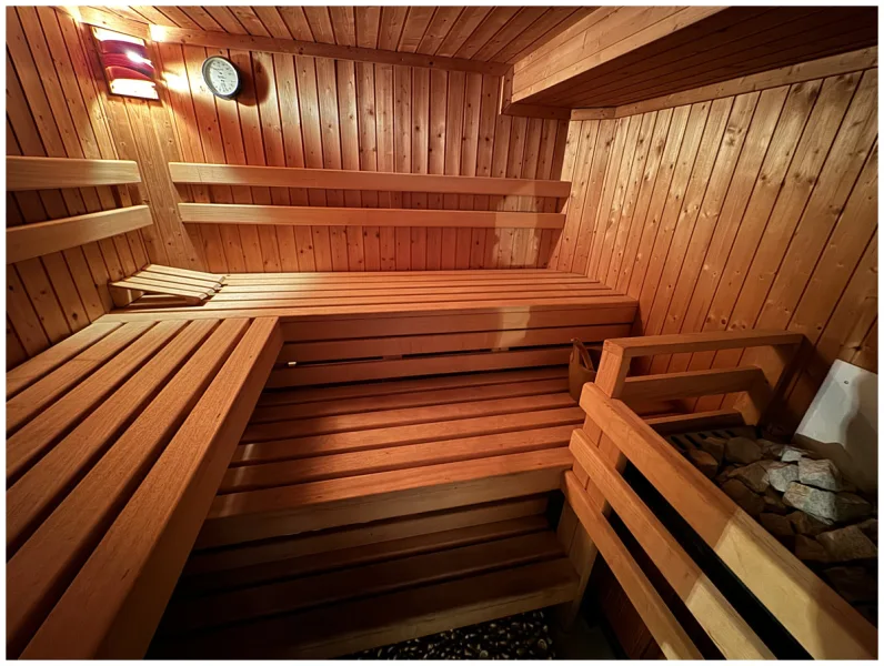 Sauna im UG