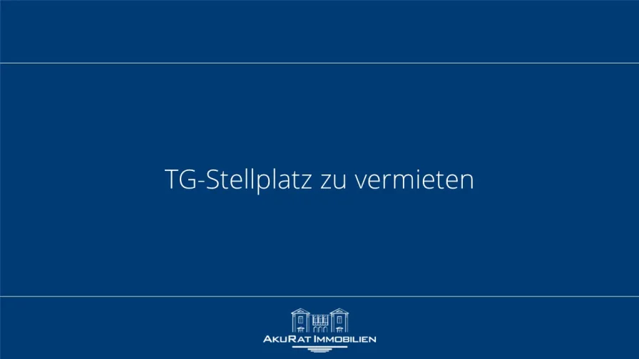 TG- Stellplatz zu vermieten - Sonstige Immobilie mieten in Herrsching - TG-Stellplatz in Herrsching zu vermieten