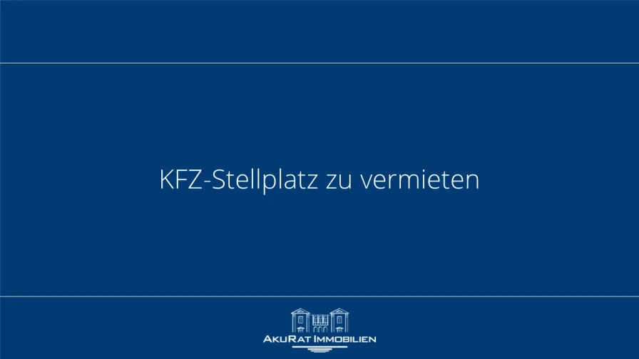 Kfz-Stellplatz zu vermieten - Garage/Stellplatz mieten in München - Kfz-Außenstellplatz in M.-Solln zu vermieten