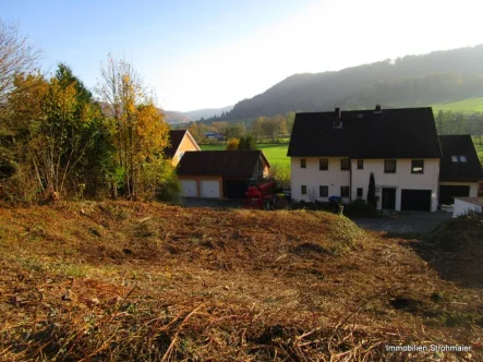 Ausblick nach Süd-Osten - Grundstück kaufen in Pommelsbrunn - Baugrundstück für Einfamilienhaus