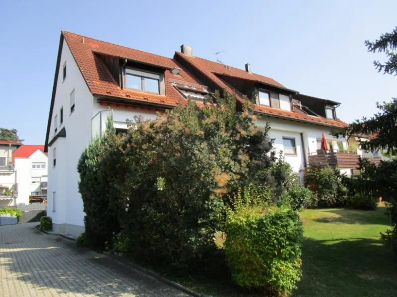 Außenansicht - Wohnung mieten in Hersbruck - 3-Zimmer-Wohnung mit Terrasse in ruhiger und zentraler Lage