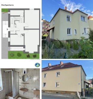 FH454_Titel - Haus kaufen in Bayreuth - Sanierungsbedürftige Doppelhaushälfte in der Hammerstatt (bezugsfrei)