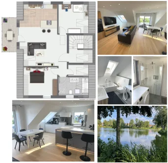 FH461_Titel - Wohnung kaufen in Auerbach in der Oberpfalz - Vermietete neuwertige DG-Wohnung 10km südöstlich von Pegnitz als Kapitalanlage