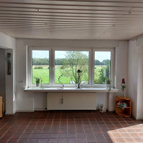 Wohn/ Esszimmer - Haus kaufen in Kranenburg - Traumhafter Fernblick, 140qm 5 Zimmer und nur 500m bis in die Niederlande!