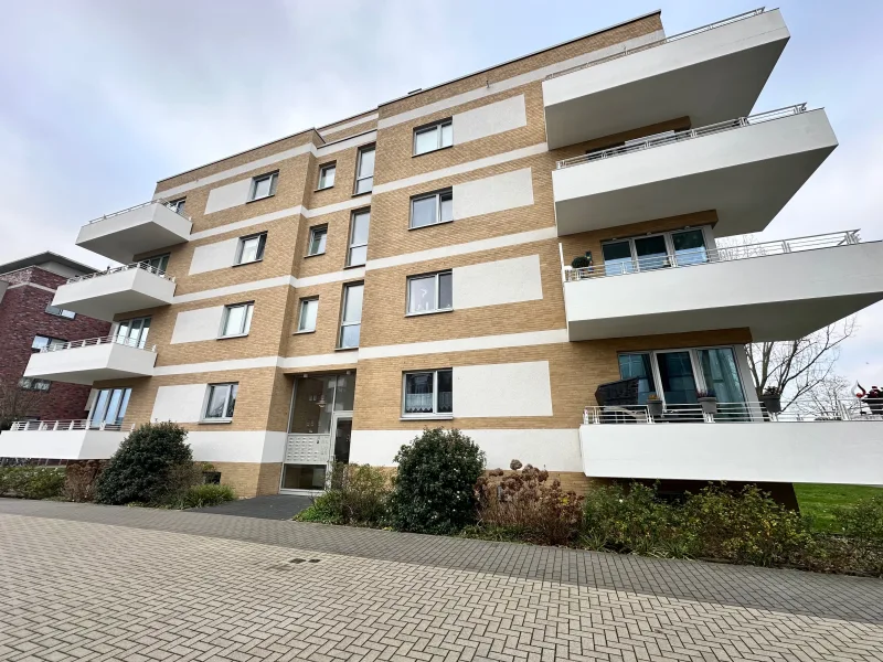 Außenansicht - Wohnung mieten in Kleve - Moderne 2 Zimmerwohnung  mit Blick auf die Spoy