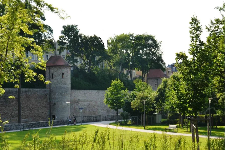 an der Stadtmauer