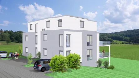  - Wohnung kaufen in Wilnsdorf - Wunderschönes Staffelgeschoss Barreirefrei nah am Zentrum von Wilnsdorf zu verkaufen 