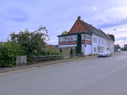 Seitenansicht - Haus kaufen in Bad Driburg - Attraktive Immobilie in Bad Driburg - perfekt geeignet für Großfamilien oder Kurzzeitvermietung