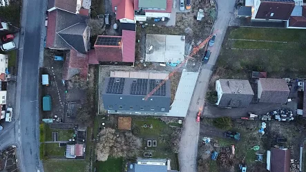 Vogelperspektive - Haus kaufen in Weinsberg - Schlüsselfertig errichteter Neubau für Erstbezieher im A+ Standard in attraktiver Lage von Weinsberg