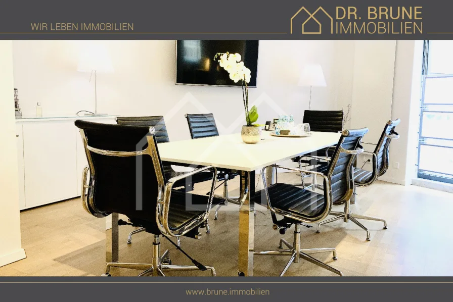 MagdmRahmen Besprechungszimmer - Büro/Praxis mieten in Gernsheim - Anwälte, Steuer,- Makler,- büro aufgepasst! Gewerbefläche in Bestlage zu vermieten