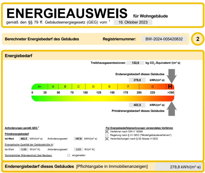 Energieausweis