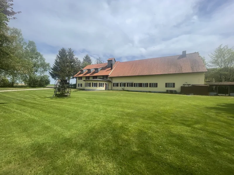 Hotel  - Haus kaufen in Langerringen / Schwabmühlhausen - Gutshofanwesen mit Hotel, Gastro und Landwirtschaftlichem Betrieb