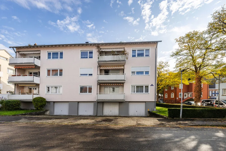 Außenansicht 1 - Wohnung kaufen in Radolfzell am Bodensee - Vielseitige 3-Zimmer-Wohnung mit geräumigem Westbalkon