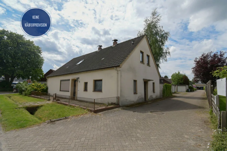 Ansicht - Grundstück kaufen in Oldenburg - 6247 - Großes Baugrundstück mit Abrisshaus / Bebauung nach §34 BauGB