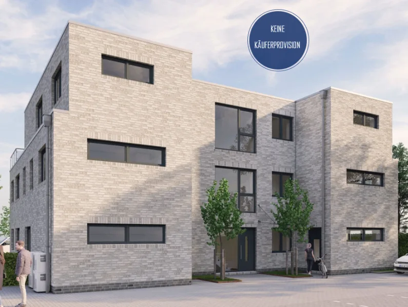 Ansicht - Wohnung kaufen in Schortens - 6148 - Mehr Lebensqualität in moderner 3-Zimmer-Eigentumswohnung mit Terrasse in bester Lage!