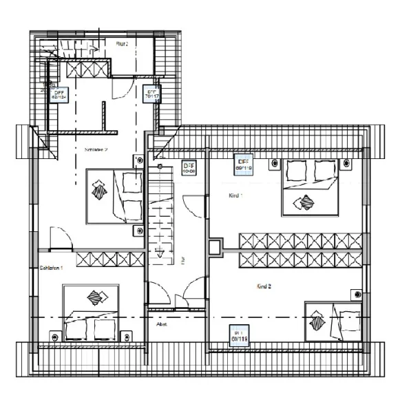 Grundriss Dachgeschoss