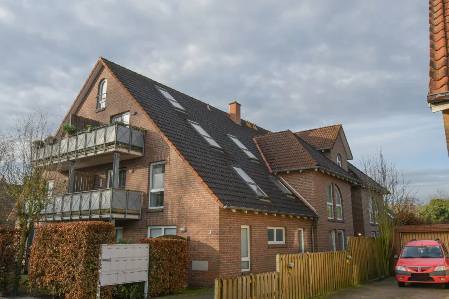 Ansicht - Wohnung kaufen in Westerstede - 6493 - Ideal für Kapitalanleger! Bezugsfreie Eigentumswohnung mit Balkon nahe Ammerlandklinik