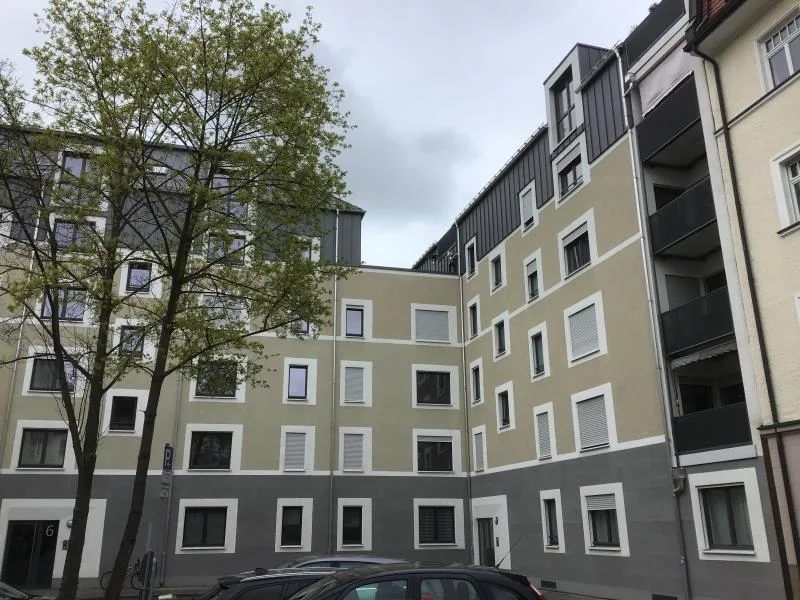 Ansicht  - Wohnung mieten in Nürnberg - NIBELUNGENPLATZ - BEZUG SEPTEMBER 2023 - 3-ZIMMERWOHNUNG - BALKON