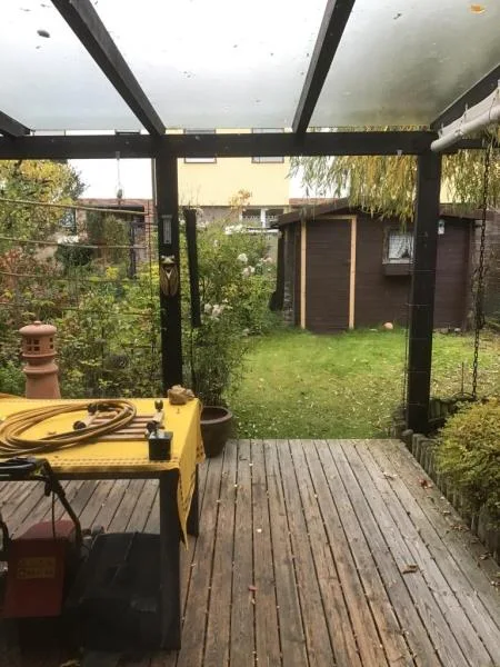 Überdachte Terrasse