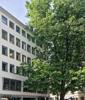 Ansicht - Büro/Praxis mieten in München - Exklusives Bürohaus mit Dachterrasse in München-Zentrum
