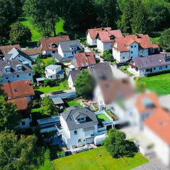 Hauptbild - Haus kaufen in Unterföhring - Im Kaufangebotsverfahren. Isarau: Modernes Einfamilienhause in beeindruckender Lage.