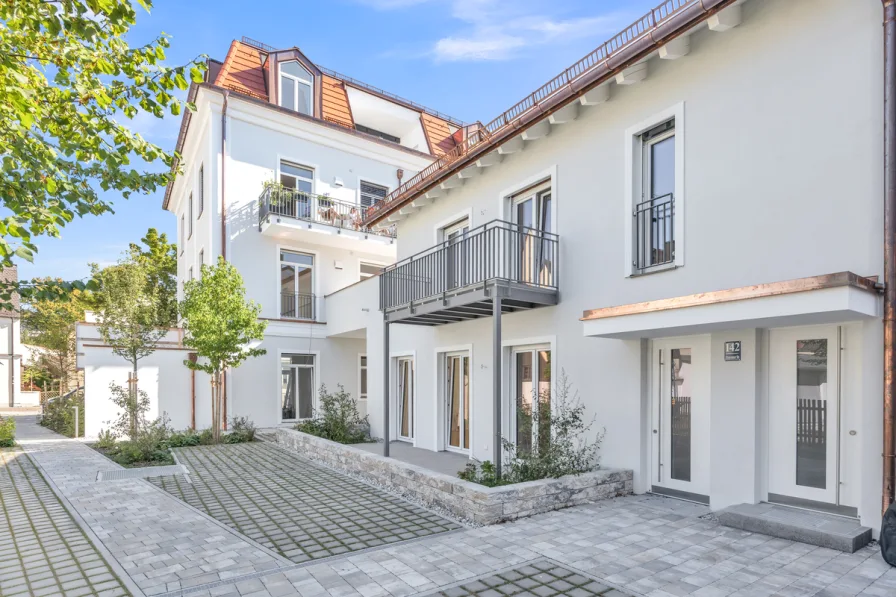 Hochwertiges Stadthaus in Neubauensemble - Haus kaufen in München - Exklusives Townhouse am Pfanzeltplatz!