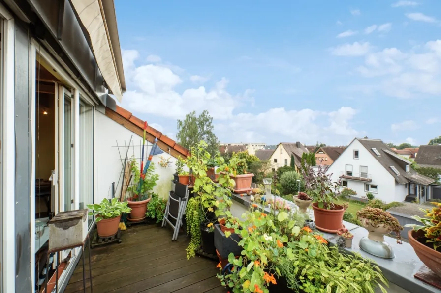 Balkon 2 mit Aussicht